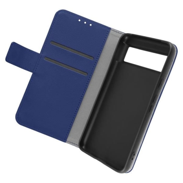 Kotelo Google Pixel 8 Flip Wallet -tukivideolle Essential Series Blue Blå