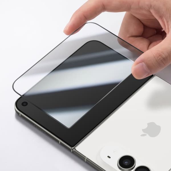 Skærmbeskyttelse til iPhone Duo Full Coverage i 9H hærdet glas Sort / Transparent Svart / Klar