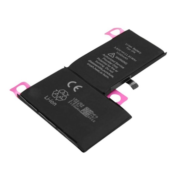 Batteri för Apple iPhone X Li-polymer 3.82V 3100mAh 11.84Wh Ref 616-00351