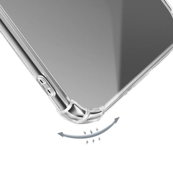 Skal för Google Pixel 9a - AVIZAR - Stötsäker - Flexibel - Transparent - Förstärkta hörn Transparent