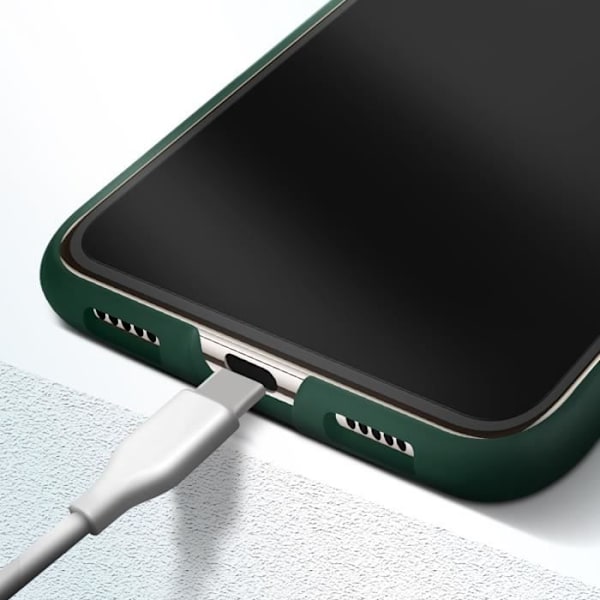 Huawei P50 Pocket Case Rigid Design 2 dele Holdering Grøn Grön