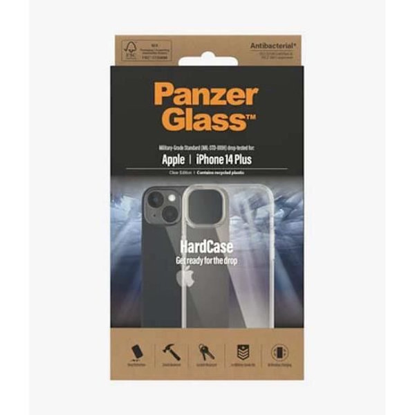 Coque - PanzerGlass - HardCase - iPhone 14 Plus - Transparent - Högt skydd mot fall Transparent