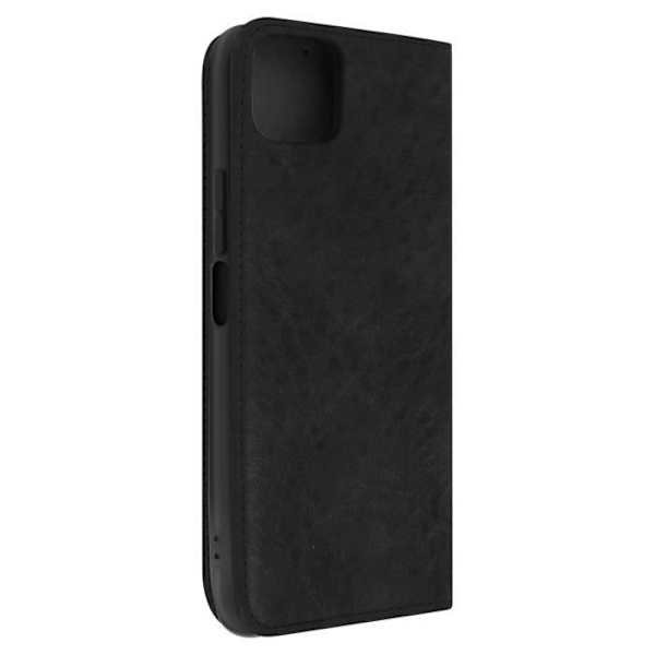 Etui för Samsung Galaxy A22 5G - AVIZAR - Folio Plånbok - Svart - Hård - Videostöd Svart