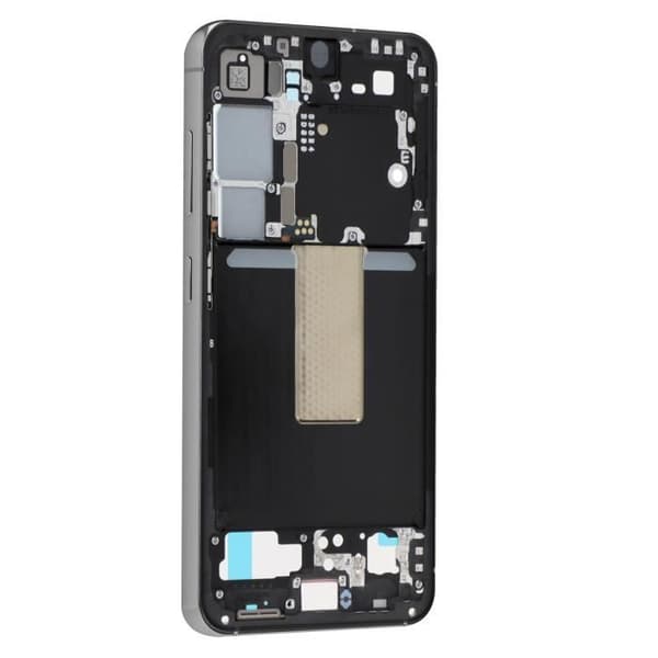 Central Chassis Reservedel til Samsung S23 Original Service Pack Samsung Grå