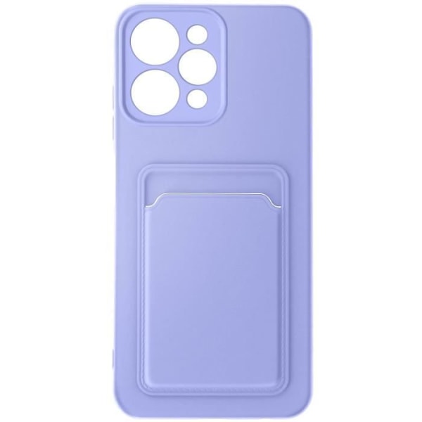 Etui til Xiaomi Redmi 12 kortholder Blød anti-fingeraftryk lavendel Lila