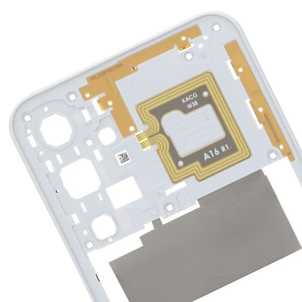 Central Chassis - SAMSUNG - Galaxy A16 - Original - Grå - Service Pack Grå