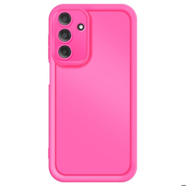 Skyddsfodral för Samsung Galaxy A26 Silikon Mjuk Beröring Upphöjda Kanter Fuchsia Rosa