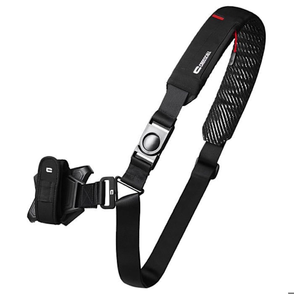 Bandoulière Crosscall X-STRAP Svart, Rotationshandtag för Crosscall Core T4 Svart