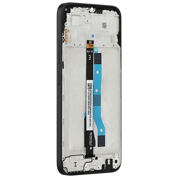 Erstatnings LCD Fuldscreen til Redmi 15C 5G med Chassis Service Pack Xiaomi Sort Svart