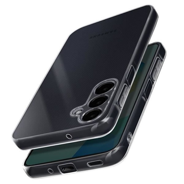 Samsung Galaxy A16 Silikone Cover Blød Tynd Let Transparent Transparent