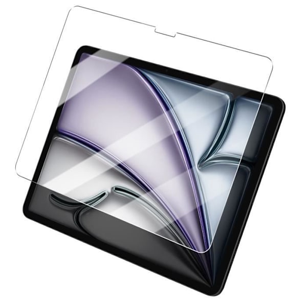 Härdat glas för iPad Air 11 2024 9H Hårdhet Stötsäker Anti-trace 4smarts Transparent Transparent