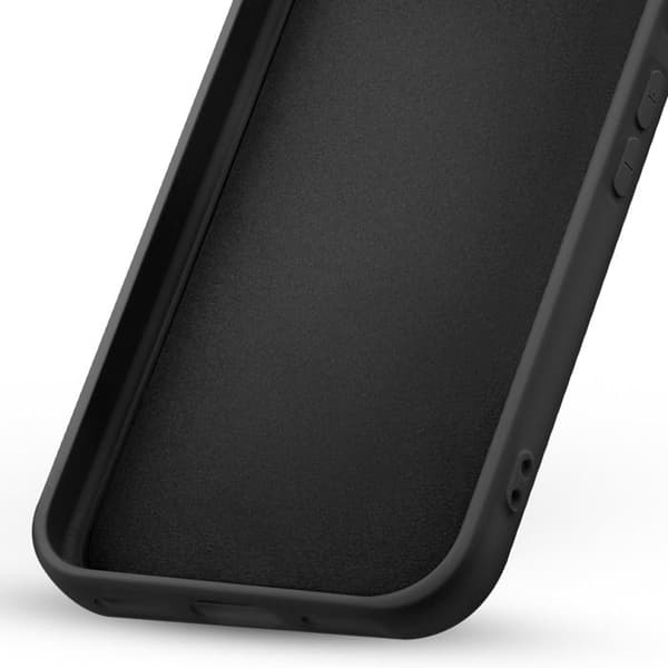 Coque til Google Pixel 10 Pro i blødt silikone med soft-touch i sort Svart