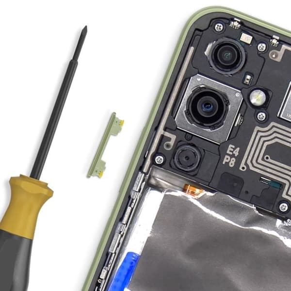 Lydstyrkeknap til Samsung Galaxy A54 5G Grøn