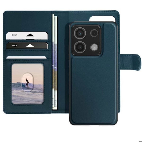 Fodral för Xiaomi Redmi Note 13 5G Avtagbar Mayaxess Blå Blå