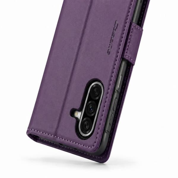 Pungetui til Galaxy A17 med Anti-RFID-beskyttelse og Video Støtte Lilla Violett