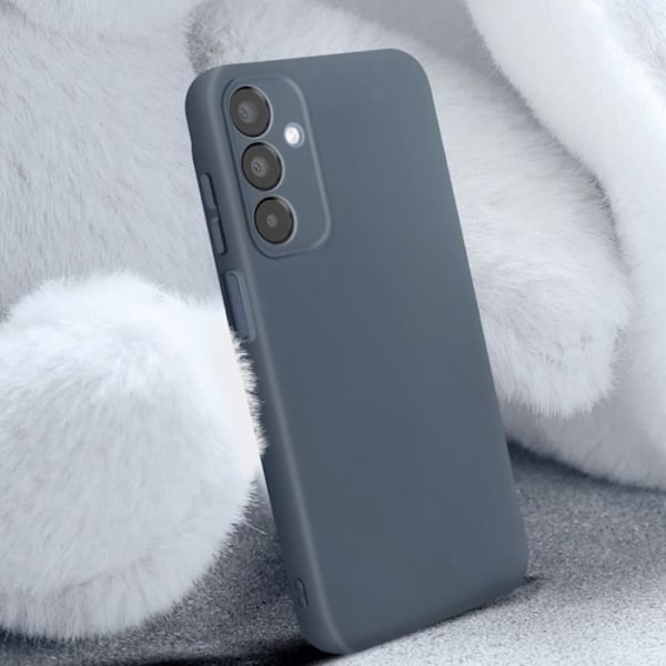Fodral till Samsung Galaxy A15 - AVIZAR - Halvstyv Soft-touch Anti-fingeravtryck midnattsblå Blå