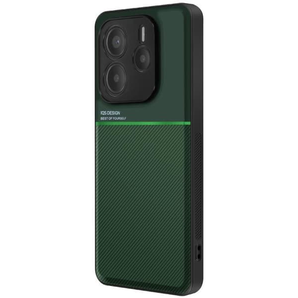 Coque - Xiaomi - Redmi Note 14 5G - Stødabsorberende - Bi-materiale - Grøn Grön