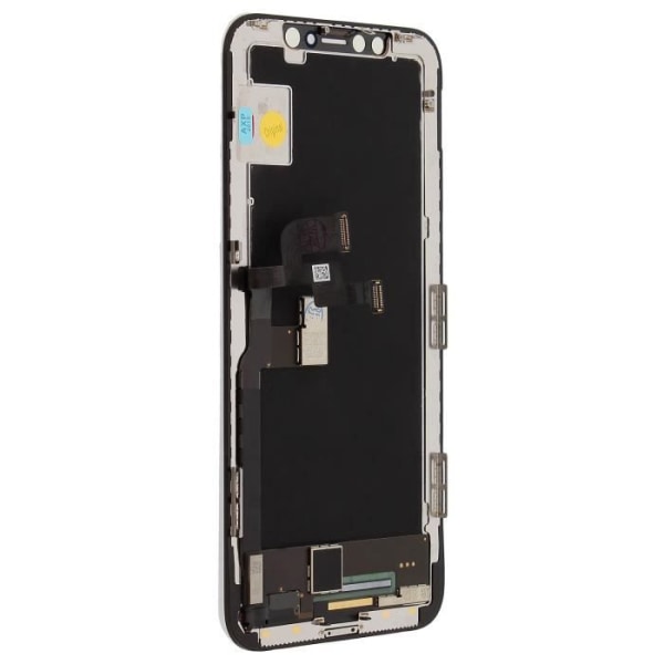Apple iPhone X LCD-skärm komplett Touch Block-kompatibel - svart Svart