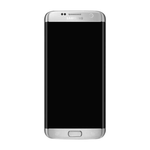 Komplett Block Samsung Galaxy S7 Edge LCD-skärm Touchglas Original Silver Grå