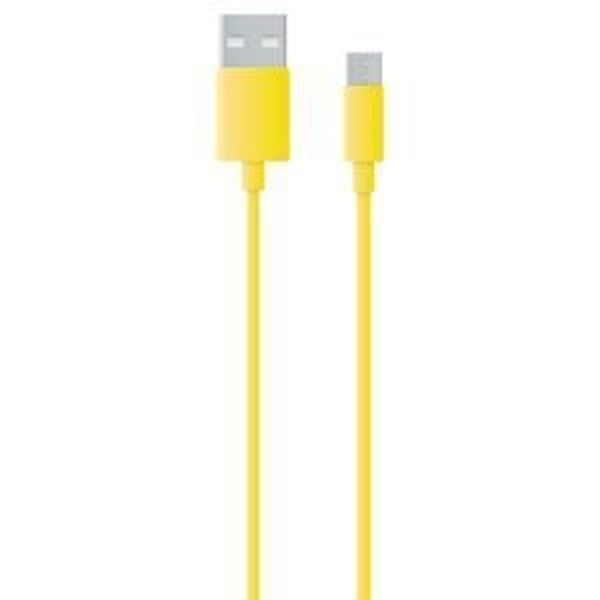 MIN MICRO USB KABEL 1M GUL