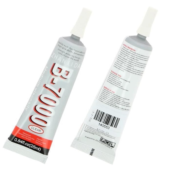 Colle B-7000 - ILMOITA - LCD:n vaihto - Tarkkuuspää - Vesitiivis - 25 ml Vit