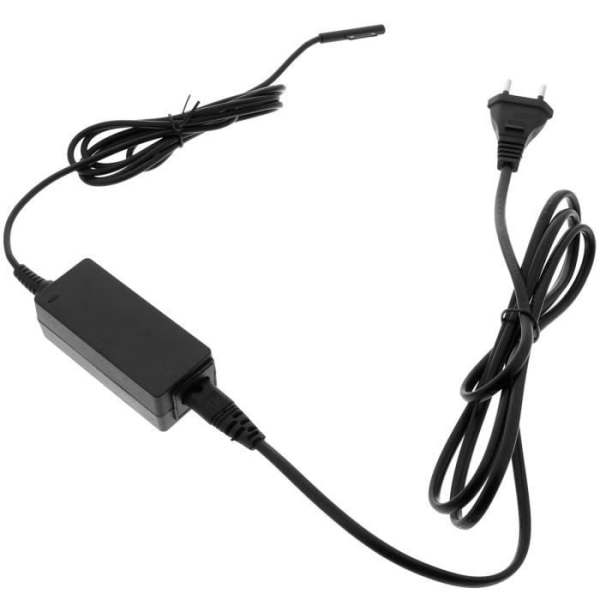 AC vægoplader 2580mAh - AVIZAR - Microsoft Surface Pro 3 - Sort Svart