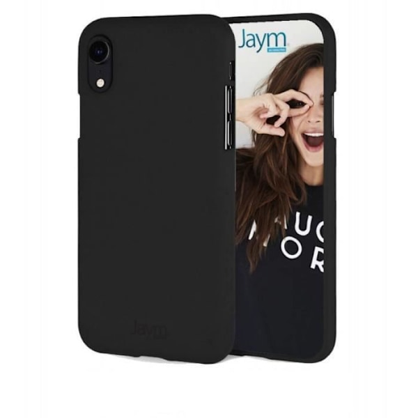 Etui - JAYM - Xiaomi Redmi Note 10 - Blødt - Sort - Premium finish - Stødmodstand Svart
