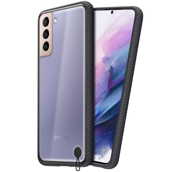 Coque - Samsung - Galaxy S21 - Stötresistent - Hybrid - Svart Svart
