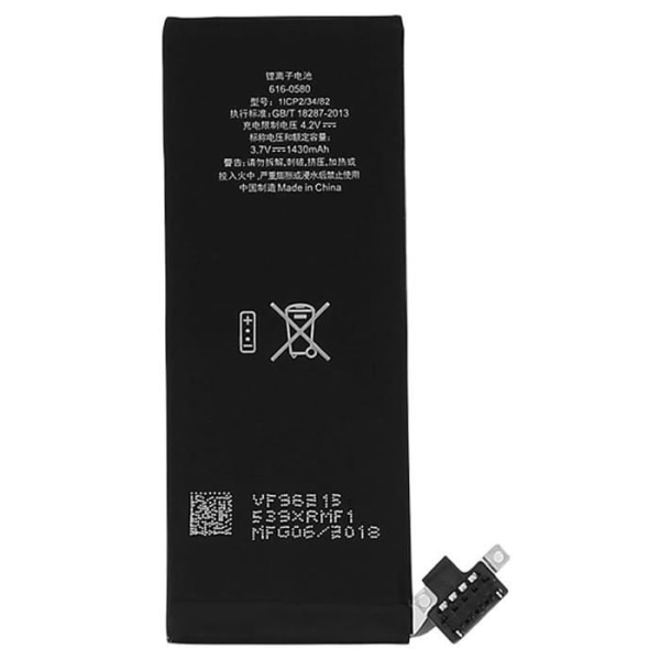 Internt batteri iPhone 4S 1430 mAh Lithium-ION Ersätter APN 616-0580 Black