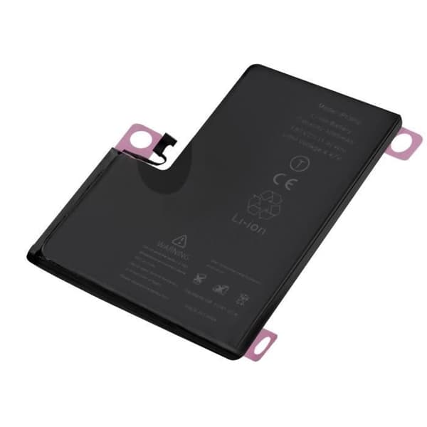Internt batteri iPhone 13 Pro 3095mAh - Erstatter A2656 - Sort - Lithium Ion - 3,7 V