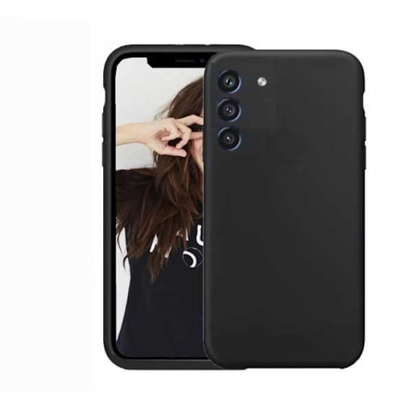 JAYM Soft Case Samsung Galaxy A21s -puhelimelle - Musta - Täysin Contour Closed Suojaus Svart