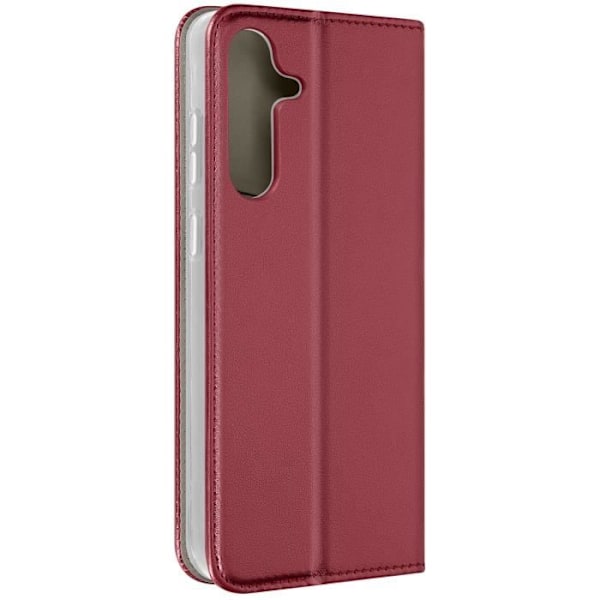 Fodral till Samsung Galaxy S24 Plus - AVIZAR - Plånboksställ Funktion - Röd - Flik Röd