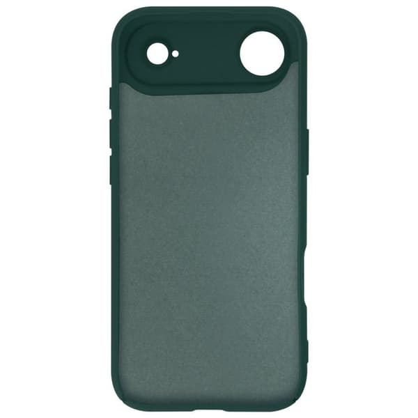 Coque - ADVARSEL - iPhone Air - Blød berøring - Semi-stiv silikone - Grantræ Grön
