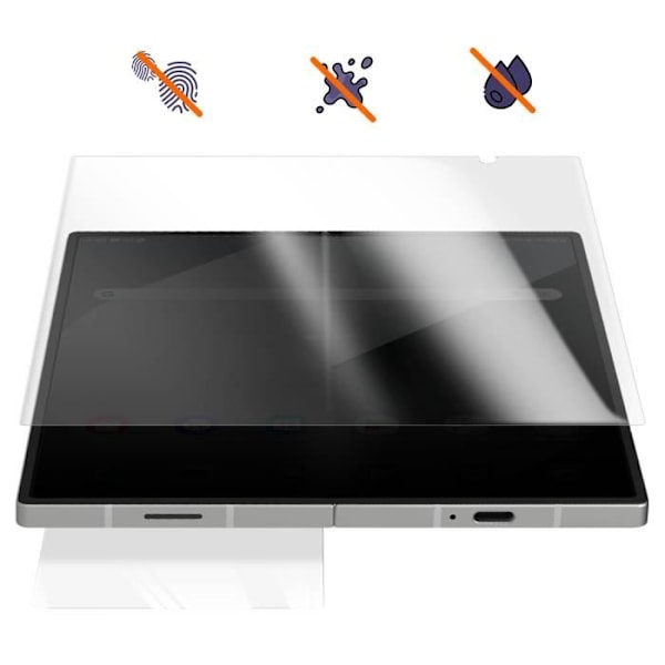 Sisäinen ja ulkoinen näyttökalvo Galaxy Z Fold 6 joustavalle Hydrogel iMak Transparentille Transparent
