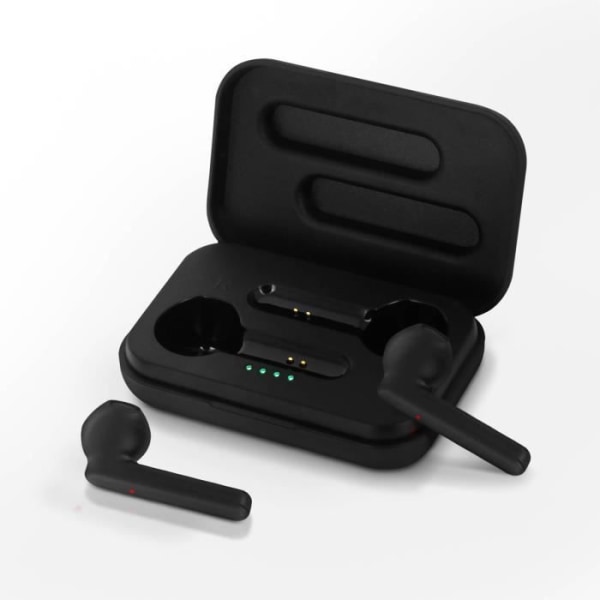 Bluetooth høretelefoner - Akashi - In-ear - Batteri 3H - Opladeetui - Sort Svart