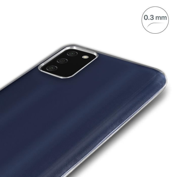 Etui til Samsung Galaxy A03s Ultra-tynd blød silikone 0,3 mm - Gennemsigtig