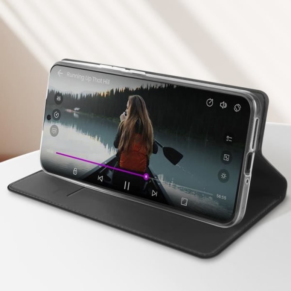 Taske til Xiaomi 14 Ultra - DUX DUCIS - Sort - Kortholder og videounderstøttelse Svart