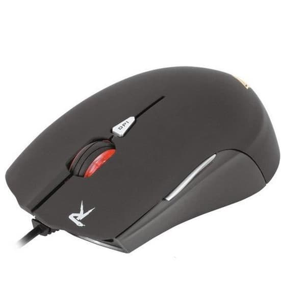 GAMDIAS OUREA Mus - Optisk 2500 DPI - 6 programmerbare knapper - Sort