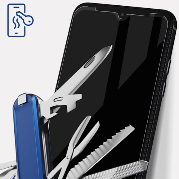 Elokuvan Suojaaja - 3mk - Fairphone 4 - Itsekorjautuva - Antibakteerinen - Läpinäkyvä Valkoinen Klar vit