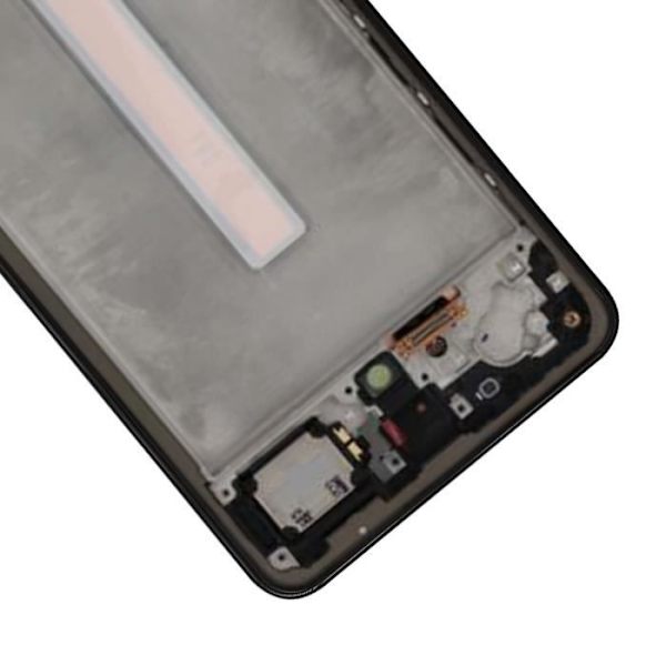 Täydellinen Block Samsung A33 5G LCD-näyttö Kosketuslasi Alkuperäinen Samsung musta