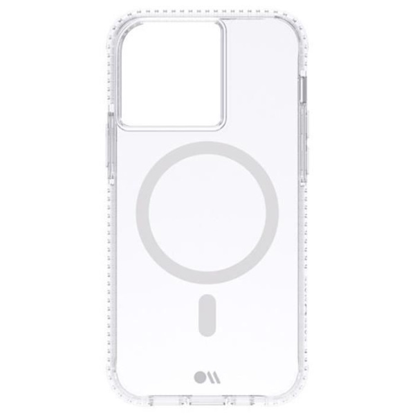 Beskyttelsesskal - Case Mate - iPhone 13 Pro - Hård - Transparent Hvid - MagSafe-kompatibel Klar vit