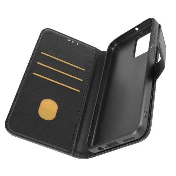 Fodral till Motorola Moto G54 - AVIZAR - Binfen Color Series - Helkroppsskydd - Stativ Svart