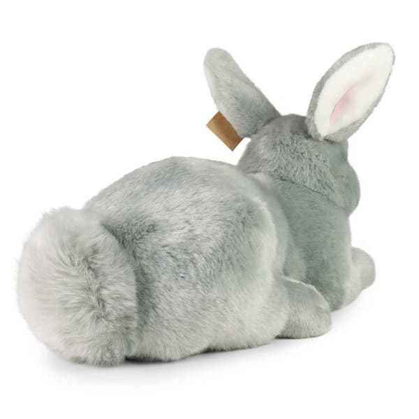 Bamse - RAPPA - Kanin - 33cm - Økologisk - Ultra Blød Grå