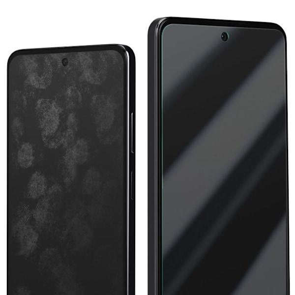 Härdat glas för Realme 14T Hårdhet 9H Repfritt Avfasad Transparent Vit