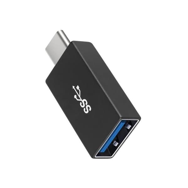 USB-adapteri - AVIZAR - Ultra-kompakti - USB 3.0 - Musta - Lataus ja synkronointi