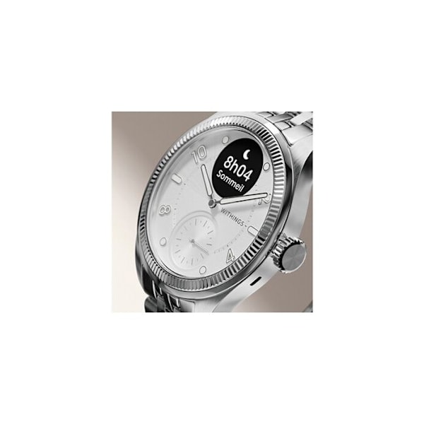 Smarwatch hälsa - WITHINGS - ScanWatch Nova Brilliant - EKG - Temperaturövervakning - Sömn Pengar