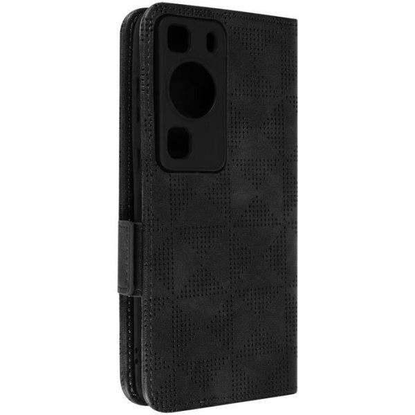 Huawei P60 Pro svart plånboksfodral