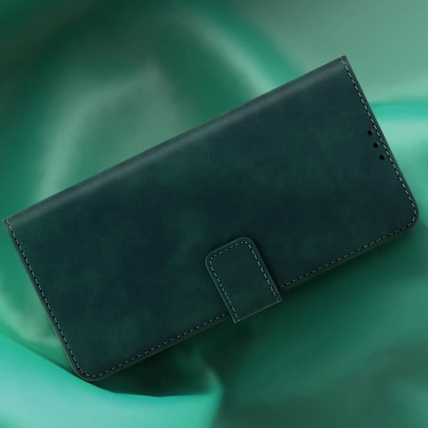 Plånbok foliofodral till Xiaomi Redmi 10A - AVIZAR - matt grön - fullt skydd Grön