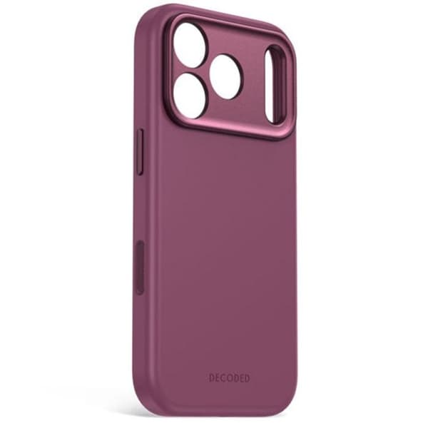 MagSafe-cover til iPhone 17 Pro / 18 Pro i antimikrobiel silikone Decoded Violet Violett