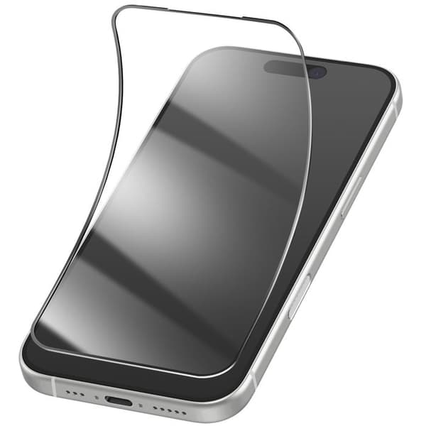 Skyddsglas - BESTSUIT - iPhone 17 - Oförstörbar - Flexibel - Hög resistens 9H Vit